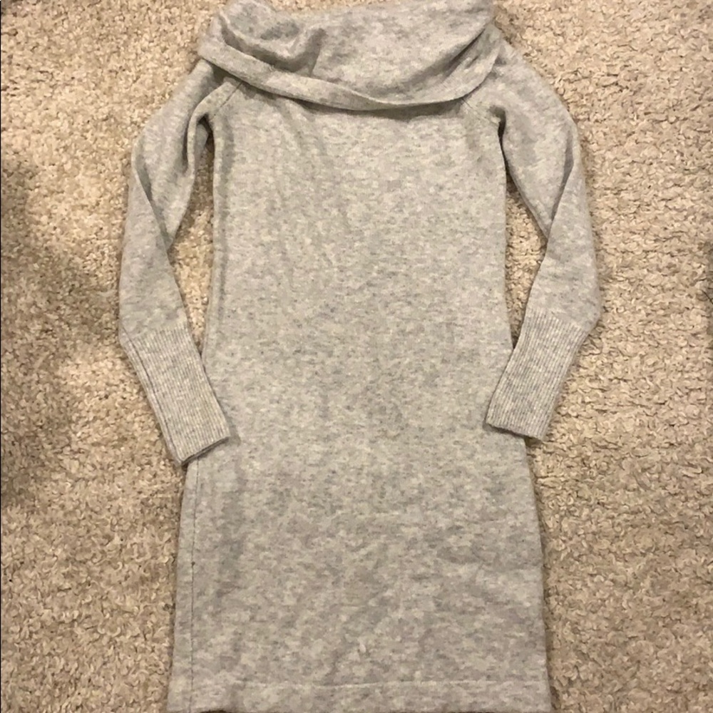 Gray SUPER COZY Sweater Dress: Size XS